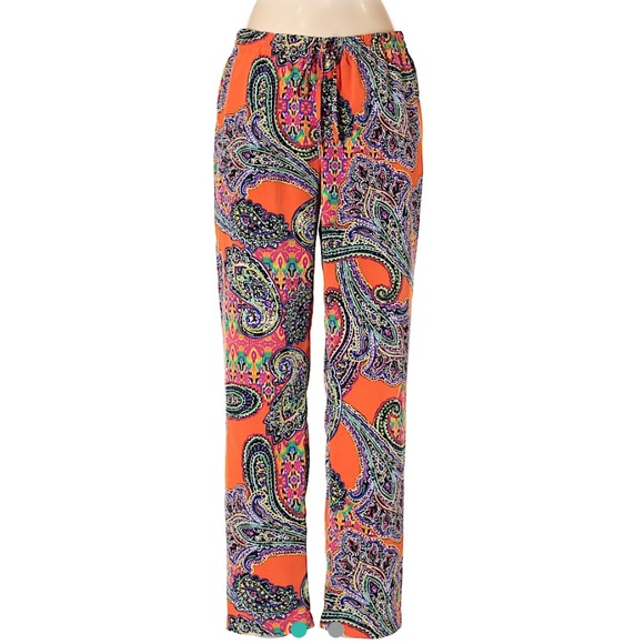 Ralph Lauren paisley pants - Picture 2 of 3